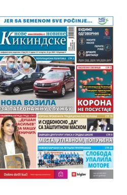 Nove kikindske novine - broj 521, 23. jul 2020.