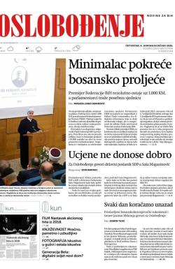 Oslobođenje - broj 27805, 9. jan 2025.