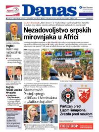 Danas - broj 6521, 7. avg 2015.