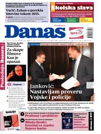 Danas - broj 6326-6327, 24. jan 2015.