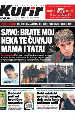Kurir - broj 3659, 1. dec 2013.