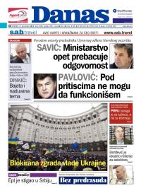 Danas - broj 5909, 3. dec 2013.