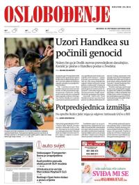 Oslobođenje - broj 26180, 16. okt 2019.