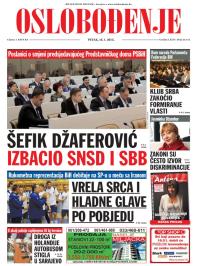 Oslobođenje - broj 24.472, 16. jan 2015.