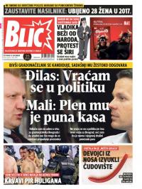 Blic - broj 7485, 14. dec 2017.