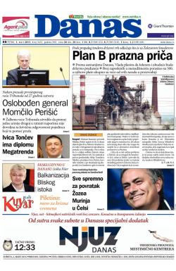 Danas - broj 5632, 1. mar 2013.