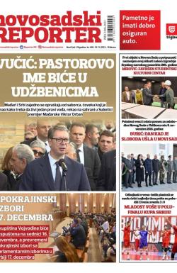 Novosadski reporter - broj 456, 10. nov 2023.