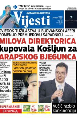 Vijesti - broj 5735, 17. mar 2014.