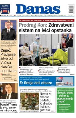 Danas - broj 8452, 19. nov 2020.