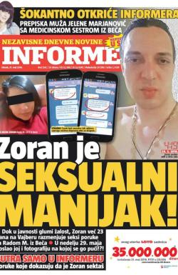 Informer - broj 1242, 31. maj 2016.