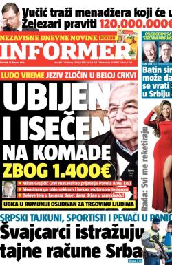 Informer - broj 851, 19. feb 2015.