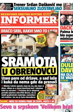 Informer - broj 761, 31. okt 2014.