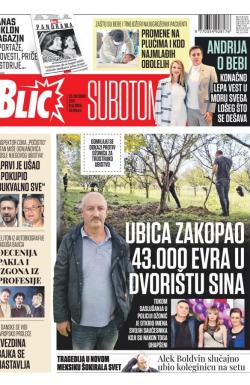 Blic - broj 8856, 23. okt 2021.