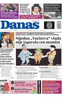 Danas - broj 9226, 11. feb 2023.
