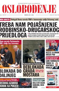 Oslobođenje - broj 24.120, 29. jan 2014.