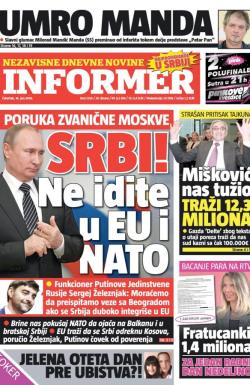 Informer - broj 1256, 16. jun 2016.