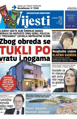 Vijesti - broj 6468, 28. mar 2016.