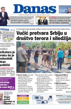Danas - broj 9987, 11. avg 2025.