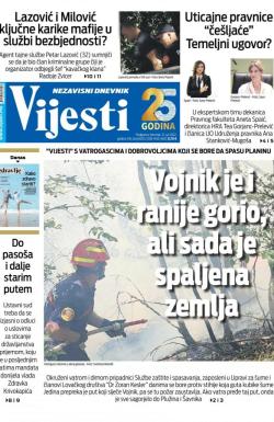 Vijesti - broj 8718, 21. jul 2022.