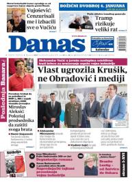 Danas - broj 8132-8133, 4. jan 2020.