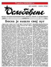 Oslobođenje - broj 25862, 25. nov 2018.