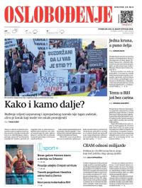 Oslobođenje - broj 28166, 16. mar 2026.