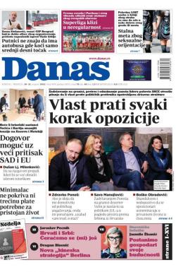 Danas - broj 9079, 20. avg 2022.
