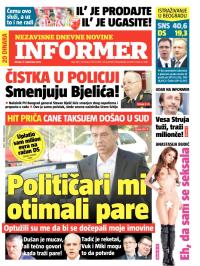Informer - broj 418, 17. sep 2013.