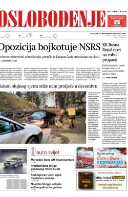 Oslobođenje - broj 25521, 13. dec 2017.