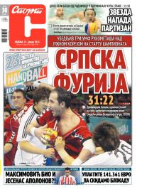 Sport - broj 19785, 13. jan 2013.