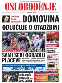 Oslobođenje - broj 24.379, 15. okt 2014.