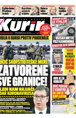 Kurir - broj 2196, 20. mar 2020.
