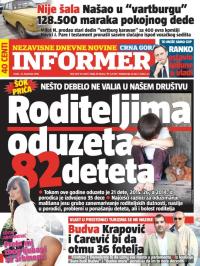 Informer CG - broj 1411, 14. dec 2016.