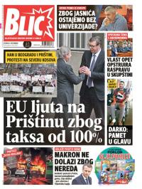 Blic - broj 7833, 4. dec 2018.