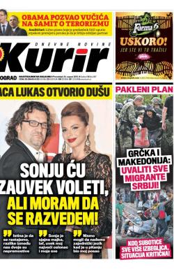 Kurir - broj 557, 24. avg 2015.