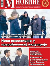 M Novine, Sr. Mitrovica - broj 996, 20. jan 2021.