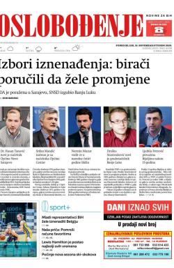 Oslobođenje - broj 26535, 16. nov 2020.