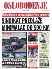 Oslobođenje - broj 24.721, 22. sep 2015.