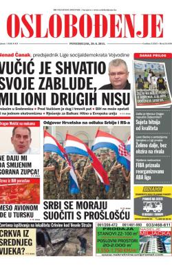 Oslobođenje - broj 24.636, 29. jun 2015.