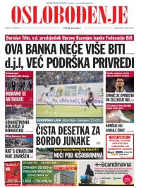 Oslobođenje - broj 24.311, 8. avg 2014.