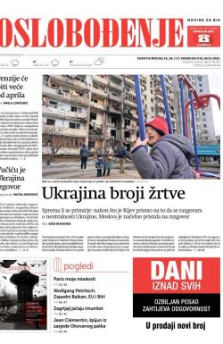 Oslobođenje - broj 26927, 26. feb 2022.