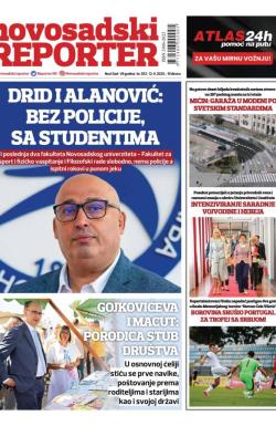 Novosadski reporter - broj 552, 12. sep 2025.