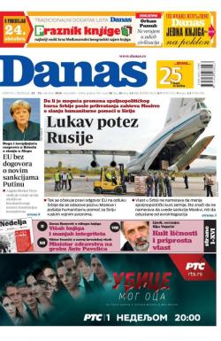 Danas - broj 6963-6964, 22. okt 2016.