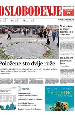 Oslobođenje - broj 26698, 1. jun 2021.