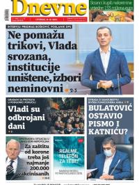 Dnevne novine - broj 3127, 19. okt 2021.