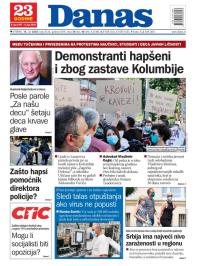 Danas - broj 8324, 14. jul 2020.