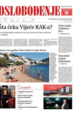 Oslobođenje - broj 26714, 19. jun 2021.