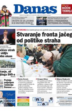 Danas - broj 10110, 5. jan 2026.