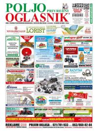 Poljoprivredni Oglasnik - broj 399, 7. jun 2019.