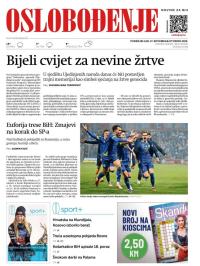 Oslobođenje - broj 28068, 17. nov 2025.